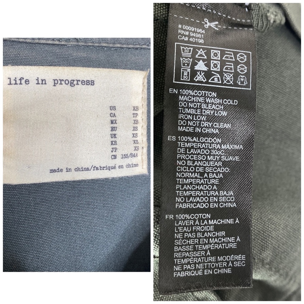 Life In Progress Green Utility Jacket - Picture 6 of 8
